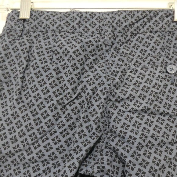 OLD NAVY - size 10 regular | Blue Shorts With Black Pattern Design - Picture 10 of 14